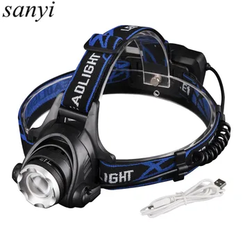 USB Headlight 3 Modes Rechargeable 3000Lm LED Headlamp Zoomable Head Lamp Light Lanterna for Camping Hunting Fishing Lighting
USB Headlight 3 Modes Rechargeable 3000Lm LED Headlamp Zoomable Head Lamp Light Lanterna for Camping Hunting Fishing Lighting