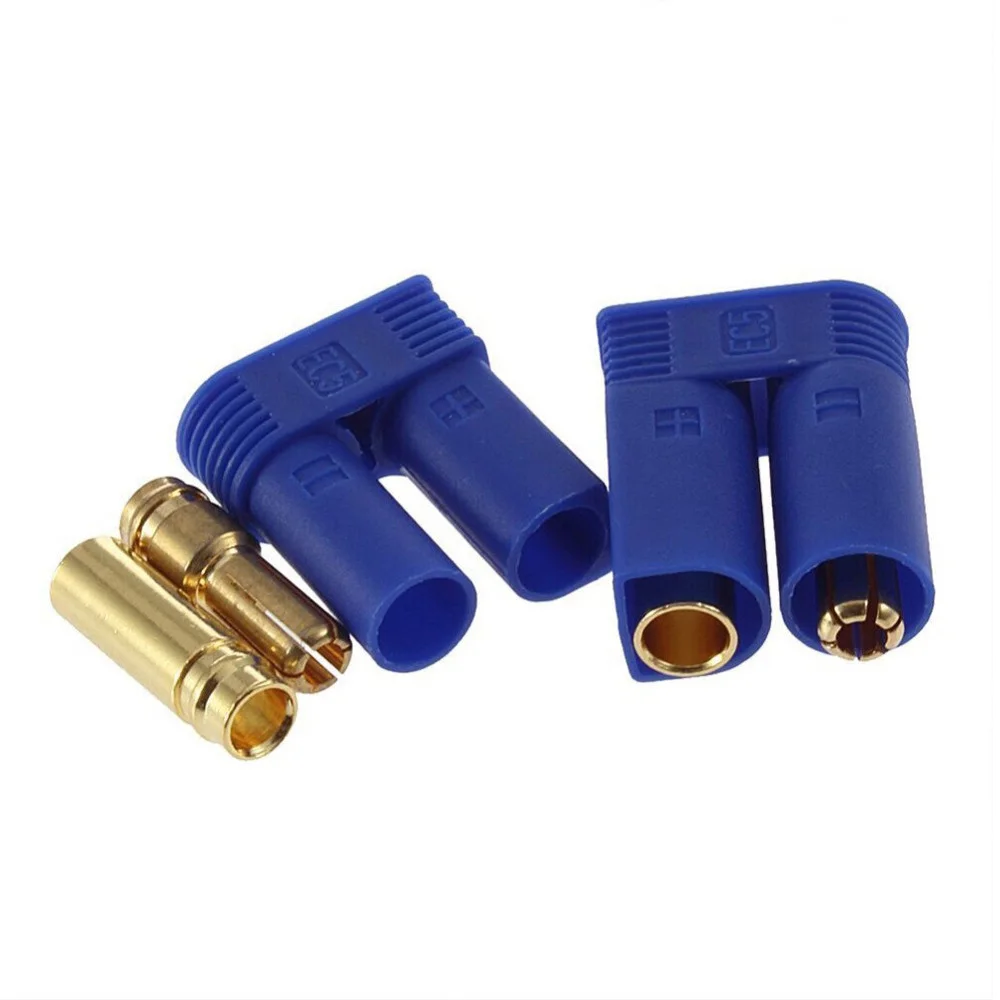10sets 1 Male/1 Female Connector 2 Male / 2 Female 5MM bullet Plugs adapter EC5 Style + Register free shipping
10sets 1 Male/1 Female Connector 2 Male / 2 Female 5MM bullet Plugs adapter EC5 Style + Register free shipping