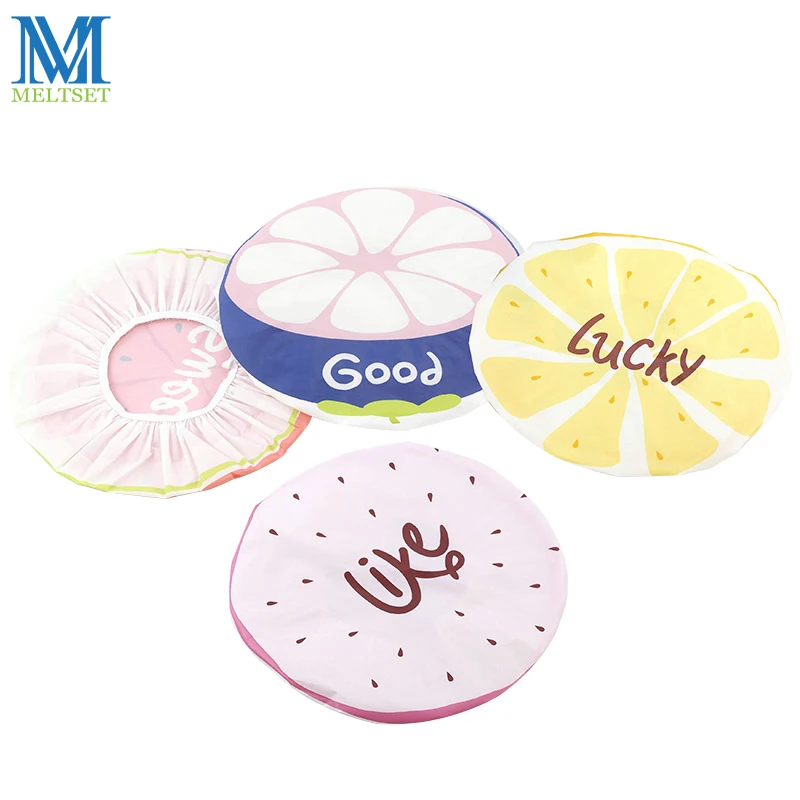 Fashion New Fruit Design Waterproof Shower Cap For Women Thicken Adult Shower Bath Hat Children Cute Bathing Cap
Fashion New Fruit Design Waterproof Shower Cap For Women Thicken Adult Shower Bath Hat Children Cute Bathing Cap