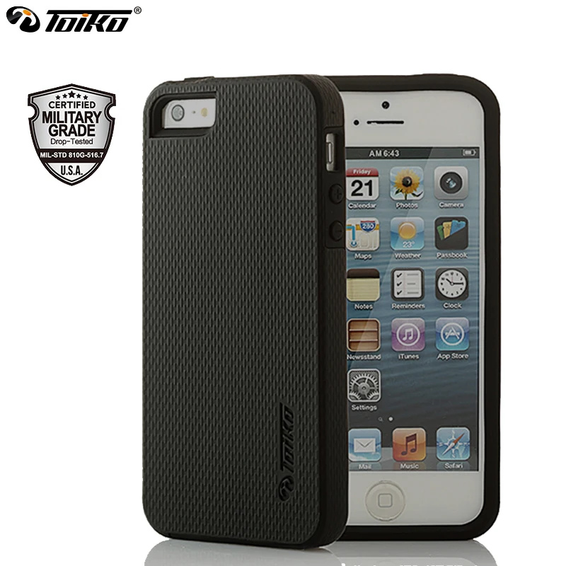 TOIKO X Guard Dual Layer Cases for iPhone 5 5s SE Shockproof Soft Silicone Hard PC Hybrid 2 in 1 Armor Protection Back Covers
TOIKO X Guard Dual Layer Cases for iPhone 5 5s SE Shockproof Soft Silicone Hard PC Hybrid 2 in 1 Armor Protection Back Covers