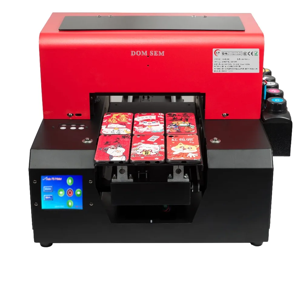 DOMSEM UV Printer A4 Photo Printers Flatbed 3D Embossed Print Machine For Phone Case DIY Customized Metal Wood Glass Newest 2019
DOMSEM UV Printer A4 Photo Printers Flatbed 3D Embossed Print Machine For Phone Case DIY Customized Metal Wood Glass Newest 2019