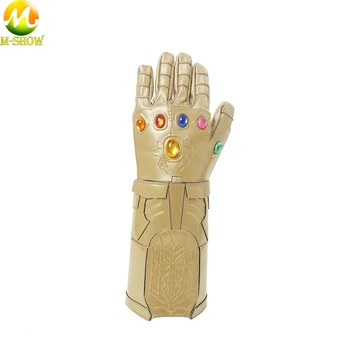 Avengers 3 Thanos Cosplay Gloves Gold PU Leather Gloves Gauntlet For Halloween Party Costume Accessories Props
Avengers 3 Thanos Cosplay Gloves Gold PU Leather Gloves Gauntlet For Halloween Party Costume Accessories Props