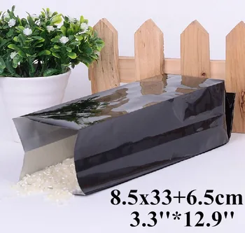 50pcs/lot 8.5cm*33cm+6.5cm 270 thickness Black Side Gusset Bag, Christmas Snack Bags,Tea and Coffee Storage Bag
50pcs/lot 8.5cm*33cm+6.5cm 270 thickness Black Side Gusset Bag, Christmas Snack Bags,Tea and Coffee Storage Bag