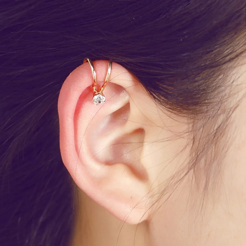 SHUANGR Simple Joker Alloy Moon Heart Earrings For Women Ear Clip U-Shaped Earrings Earless Butterfly Feminine Party Jewelry
SHUANGR Simple Joker Alloy Moon Heart Earrings For Women Ear Clip U-Shaped Earrings Earless Butterfly Feminine Party Jewelry