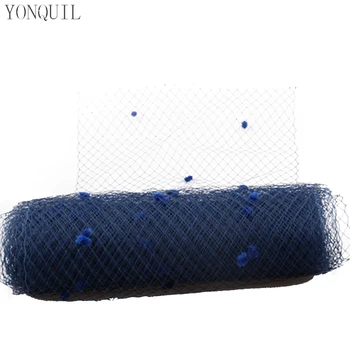 Navy dot birdcage veils 25 CM width make for wedding fascinator mesh DIY Hair accessory hat netting fabric material 5 yard/lot
Navy dot birdcage veils 25 CM width make for wedding fascinator mesh DIY Hair accessory hat netting fabric material 5 yard/lot