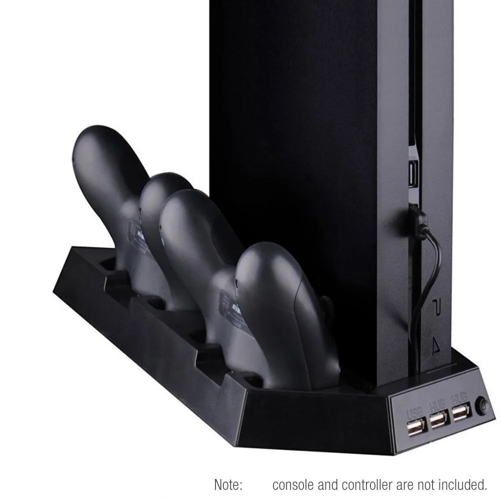 PS4 Slim Stand Game Console Stand Console Vertical Stand Dual Charging Station with 2 Fans Game Console Stand Dock
PS4 Slim Stand Game Console Stand Console Vertical Stand Dual Charging Station with 2 Fans Game Console Stand Dock