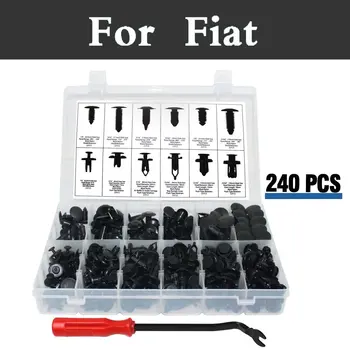 240pcs Car Panel Interior Assortment Clips Retainer Set 12 Most Popular Rivets For Fiat Palio Panda Sedici Seicento Siena Stilo
240pcs Car Panel Interior Assortment Clips Retainer Set 12 Most Popular Rivets For Fiat Palio Panda Sedici Seicento Siena Stilo