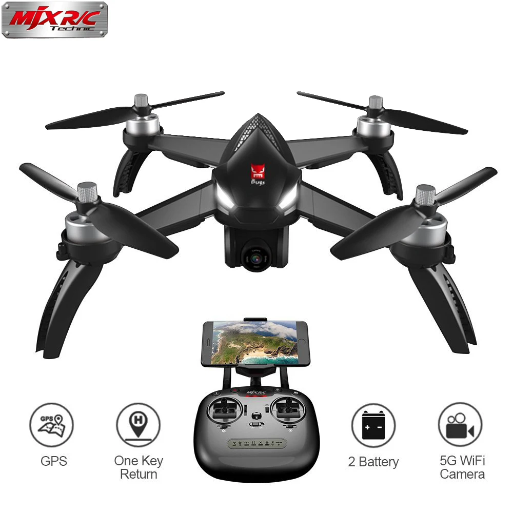 MJX Bugs 5W B5W GPS Drone With WIFI FPV 1080P HD Camera 15 mins Flight Time Follow Me Mode RC Quadcopter VS 3 Pro B2W B3H
MJX Bugs 5W B5W GPS Drone With WIFI FPV 1080P HD Camera 15 mins Flight Time Follow Me Mode RC Quadcopter VS 3 Pro B2W B3H