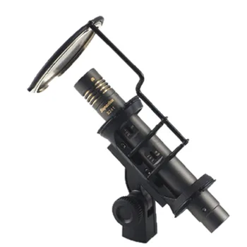 Superlux S241 stereo recording True condenser microphone gold plated Small diaphragm for Vocal and instrument with shock mount
Superlux S241 stereo recording True condenser microphone gold plated Small diaphragm for Vocal and instrument with shock mount