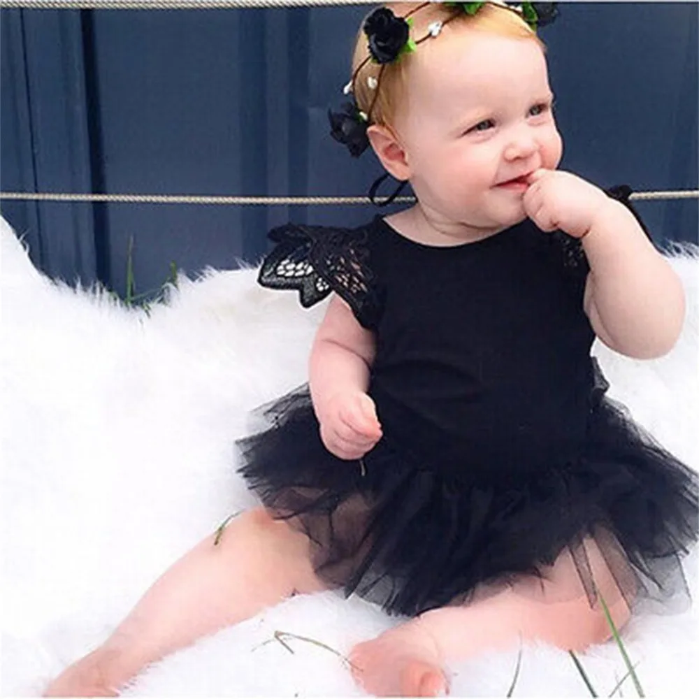 Lovely Solid Color Flying-sleeved One Piece Dress with Lace Stitching Round-neck Kid's Dress for Baby Girls
Lovely Solid Color Flying-sleeved One Piece Dress with Lace Stitching Round-neck Kid's Dress for Baby Girls