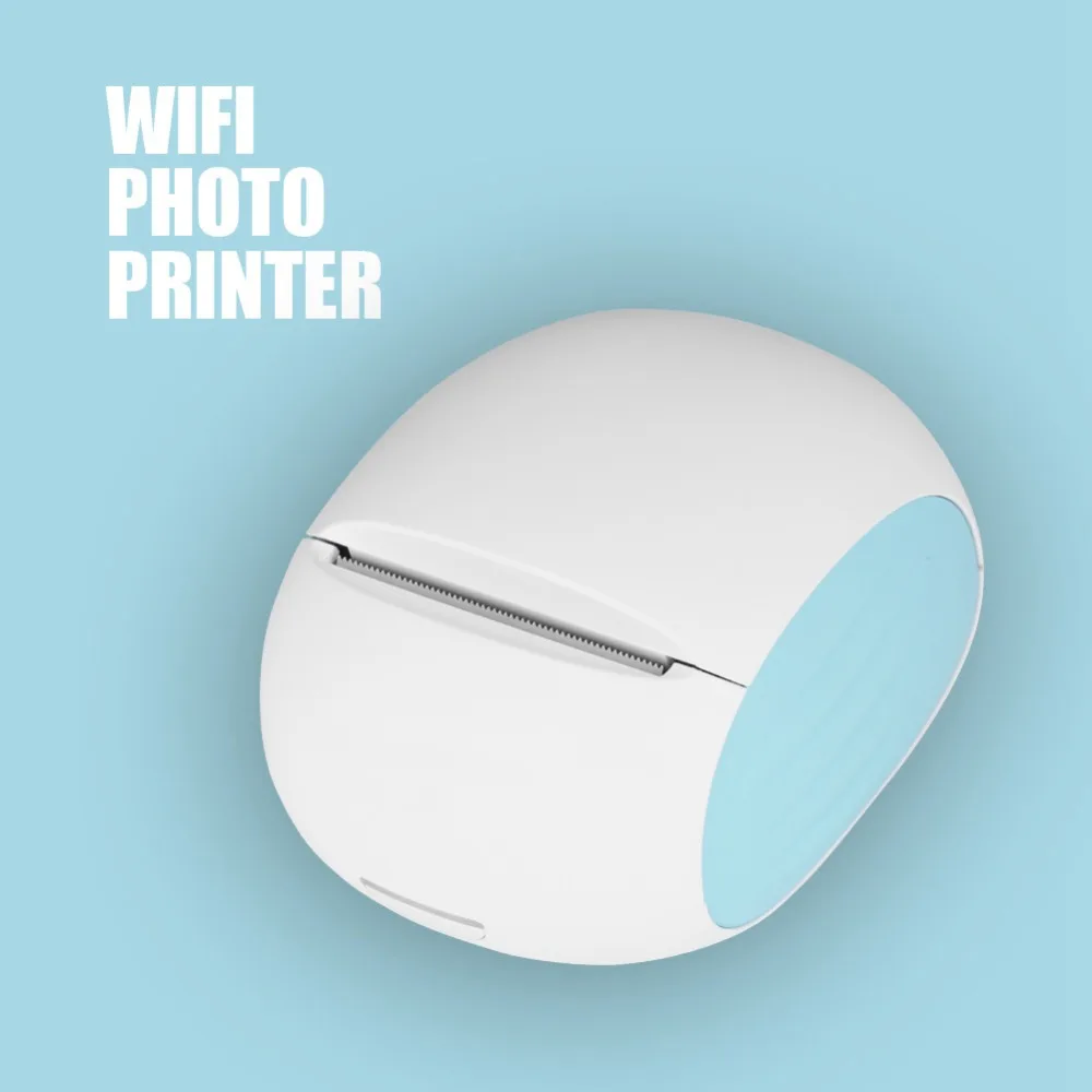 Thermal Paper WiFi Photo Printer 57*50mm Black & White Pixels Photo Printer for Android/iOS
Thermal Paper WiFi Photo Printer 57*50mm Black & White Pixels Photo Printer for Android/iOS
