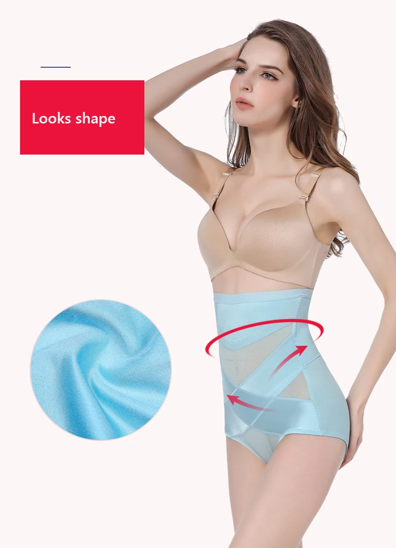 Waist Trainer Shapewear Women's Panties Shaper Butt Lifter Slimming Belt Modeling Strap Body Shaper Sexy Lingerie Control Pants (17)
