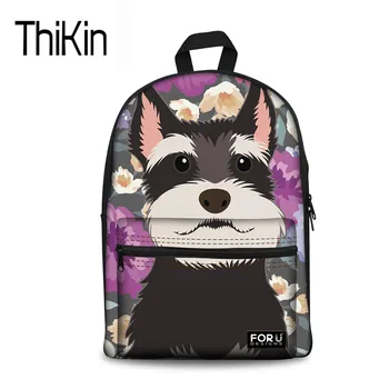 THIKIN Fashion Schoolbag For Children Schnauzer Flower Women Double Zipper School Backpack Female Book Knapsack Mochila Infantil
THIKIN Fashion Schoolbag For Children Schnauzer Flower Women Double Zipper School Backpack Female Book Knapsack Mochila Infantil