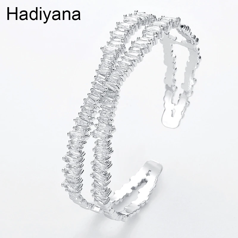 Hadiyana Fashion Cross AAA Zircon Ladies Bracelet Shiny Bride Engagement Jewelry Bangles For Women Wedding Party Jewelry BG4009
Hadiyana Fashion Cross AAA Zircon Ladies Bracelet Shiny Bride Engagement Jewelry Bangles For Women Wedding Party Jewelry BG4009