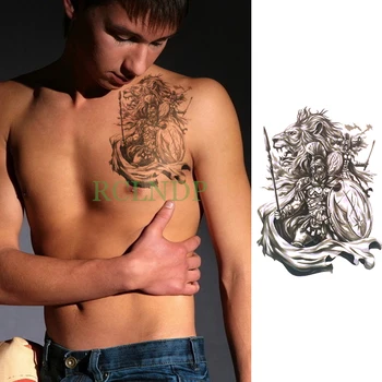 Waterproof Temporary Tattoo Sticker Warrior Lion Fake Tatto Flash Tatoo body art Back Leg Arm belly big size for Women girl Men
Waterproof Temporary Tattoo Sticker Warrior Lion Fake Tatto Flash Tatoo body art Back Leg Arm belly big size for Women girl Men