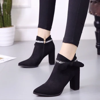 Size 25-61 Nice New Autumn Women Shoes , Lady's High Heels Sexy Bowtie Soft Leather Shoes Woman Female Formal Dress Ankle Boots
Size 25-61 Nice New Autumn Women Shoes , Lady's High Heels Sexy Bowtie Soft Leather Shoes Woman Female Formal Dress Ankle Boots