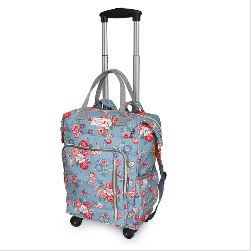 Women Travel bag Trolley Bag/case travel Backpack with wheel Rolling luggage trolley portable Suitcase waterproof Oxford handbag
Women Travel bag Trolley Bag/case travel Backpack with wheel Rolling luggage trolley portable Suitcase waterproof Oxford handbag