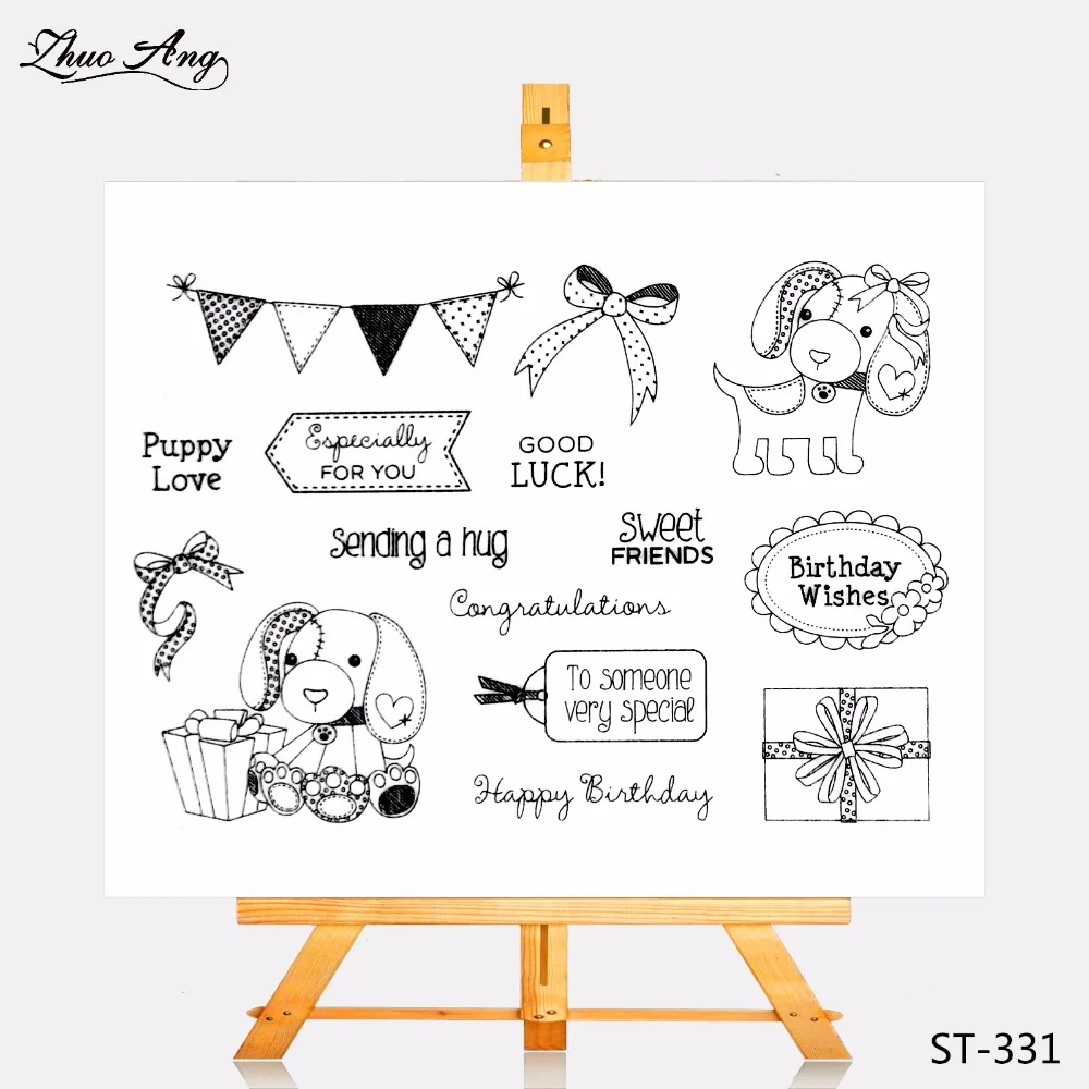 ZhuoAng Transparent Clear Stamp Spotted Dog's Birthday Seal for DIY Scrapbooking Photo Album Card Making DIY Decoration Supply
ZhuoAng Transparent Clear Stamp Spotted Dog's Birthday Seal for DIY Scrapbooking Photo Album Card Making DIY Decoration Supply