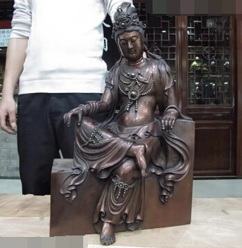 xd 003122 China Buddhism Bronze Copper Bodhisattva Kwan-Yin Manjusri GuanYin Buddha
xd 003122 China Buddhism Bronze Copper Bodhisattva Kwan-Yin Manjusri GuanYin Buddha