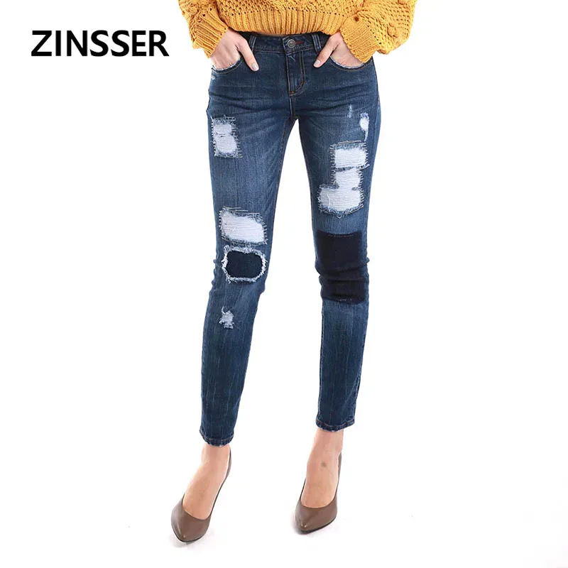 Autumn Winter Women Denim Skinny Pants Stretch Destroyed Medium Waist Acid Snow Blue Slim Elastic Ripped Lady Jeans
Autumn Winter Women Denim Skinny Pants Stretch Destroyed Medium Waist Acid Snow Blue Slim Elastic Ripped Lady Jeans