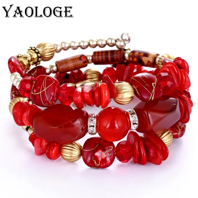 YAOLOGE Bohemian Shell Natural Stone Bracelet Multilayer Beads Strand bracelets & bangles Pulseras Mujer For Women Jewelry B207
YAOLOGE Bohemian Shell Natural Stone Bracelet Multilayer Beads Strand bracelets & bangles Pulseras Mujer For Women Jewelry B207