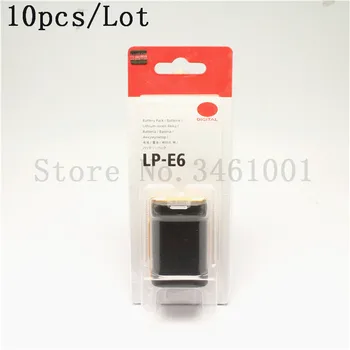 10pcs/lot LP-E6 Battery E6 LP E6 LPE6 Batteries For Canon EOS 5D Mark II III Mark2 mark3 5D2 5D3 6D 60D 60Da 7D 70D
10pcs/lot LP-E6 Battery E6 LP E6 LPE6 Batteries For Canon EOS 5D Mark II III Mark2 mark3 5D2 5D3 6D 60D 60Da 7D 70D