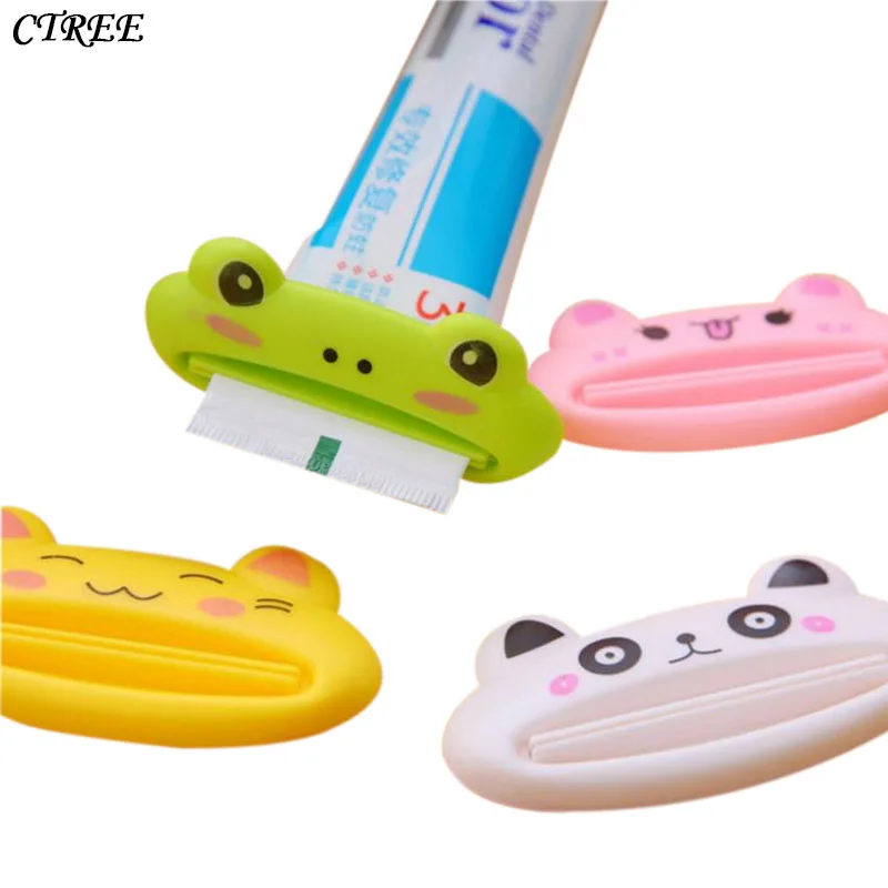 CTREE 2Pc Multifunction Toothpaste Dispenser Tube Squeezer Cute Animal Squeezer Bathroom Accessories Products For ToothpasteC102
CTREE 2Pc Multifunction Toothpaste Dispenser Tube Squeezer Cute Animal Squeezer Bathroom Accessories Products For ToothpasteC102