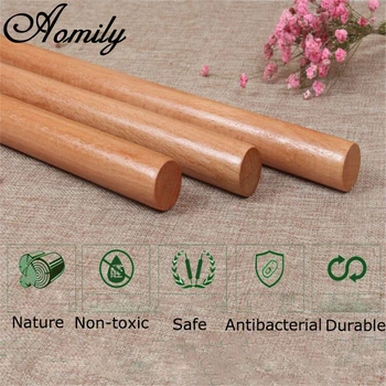 Aomily 5 Sizes Kitchen Wooden Rolling Pin Fondant Cake Decoration Dough Roller Baking Kitchen Cooking Tools Bake Accessories
Aomily 5 Sizes Kitchen Wooden Rolling Pin Fondant Cake Decoration Dough Roller Baking Kitchen Cooking Tools Bake Accessories