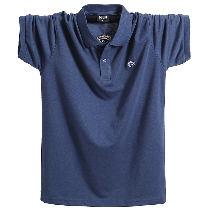 2019 Men Summer Short Polo Shirt Mens Stand Collar Polo Shirts Embroidery Casual Cotton Homme 6XL Plus Size Business Tops Shirt
2019 Men Summer Short Polo Shirt Mens Stand Collar Polo Shirts Embroidery Casual Cotton Homme 6XL Plus Size Business Tops Shirt