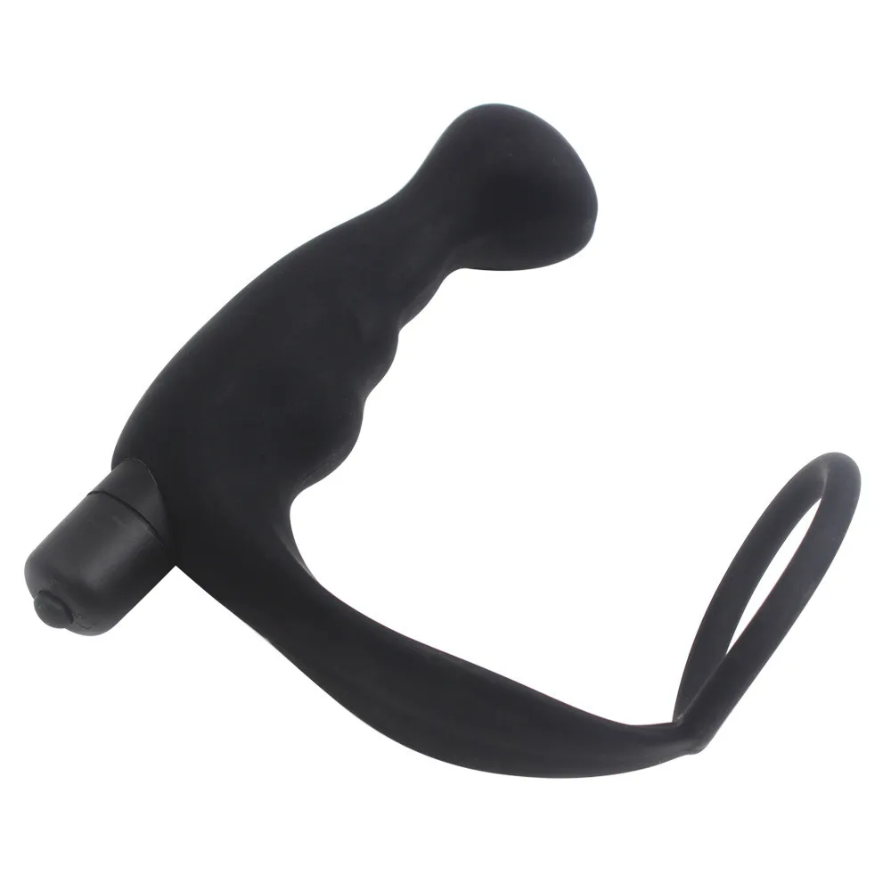 Anal Vibrator Sex Toys Silicone Waterproof G Point Stimulate Prostate Massager