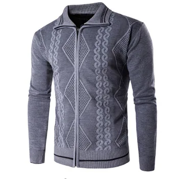 High quality Cotton Slim fit Man Sweater Casual Mens cardigan sweater Outdoors outerwear winter Brand Grey Coffee Navy Khaki
High quality Cotton Slim fit Man Sweater Casual Mens cardigan sweater Outdoors outerwear winter Brand Grey Coffee Navy Khaki