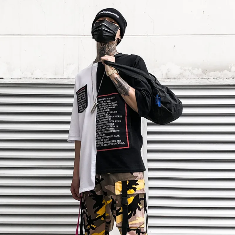 2019 Summer Hip Hop Men T Shirt Half Sleeve Irregular Letter Printing Funny Mens T Shirts Cotton Short Sleeve Casual Tee Shirt
2019 Summer Hip Hop Men T Shirt Half Sleeve Irregular Letter Printing Funny Mens T Shirts Cotton Short Sleeve Casual Tee Shirt