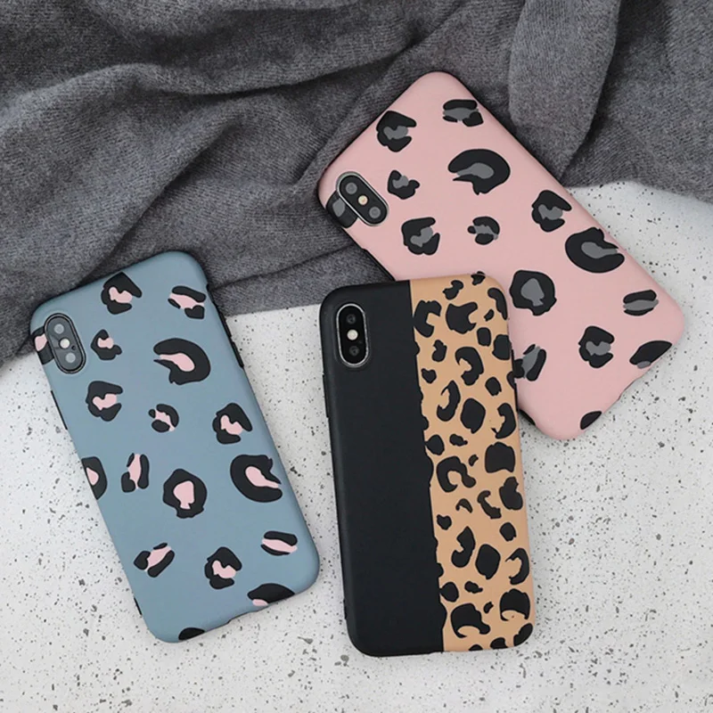 Fashion Colorful Leopard Print Phone Case For iphone XS Max XR X Case For iphone 6 6s 7 8 plus Back Cover Luxury soft Cases Capa
Fashion Colorful Leopard Print Phone Case For iphone XS Max XR X Case For iphone 6 6s 7 8 plus Back Cover Luxury soft Cases Capa