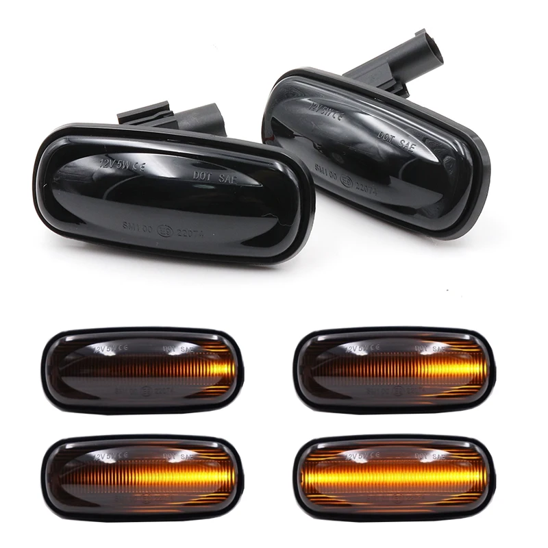 2X Amber Dynamic Flowing LED Side Marker Light For Land Rover Discovery 2 1999-2004 Defender Freelander 1 2002-2005
2X Amber Dynamic Flowing LED Side Marker Light For Land Rover Discovery 2 1999-2004 Defender Freelander 1 2002-2005