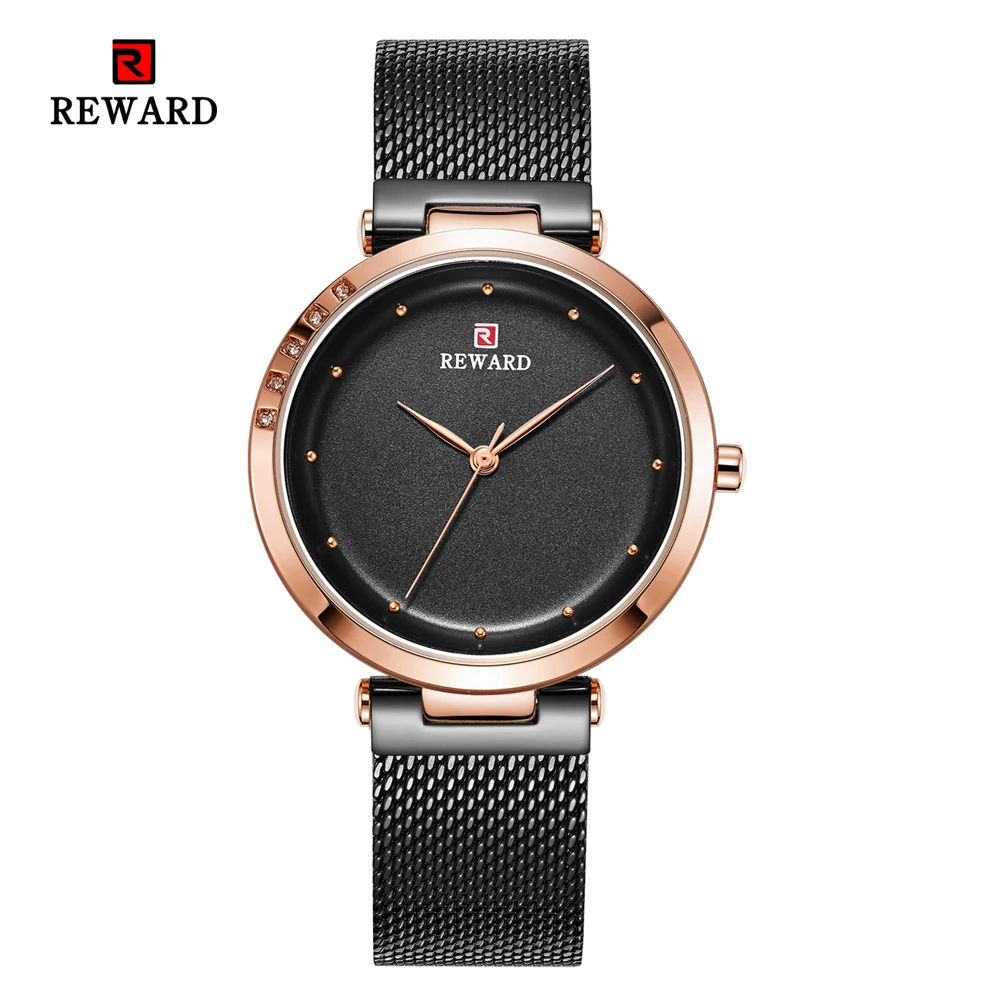 reward Gold Ladies Watches Women Luxury Waterproof Quartz Woman Watches Analogue Luminous Wrist Watches Relogio Feminino free shipping 2018 2019 gifts (10)