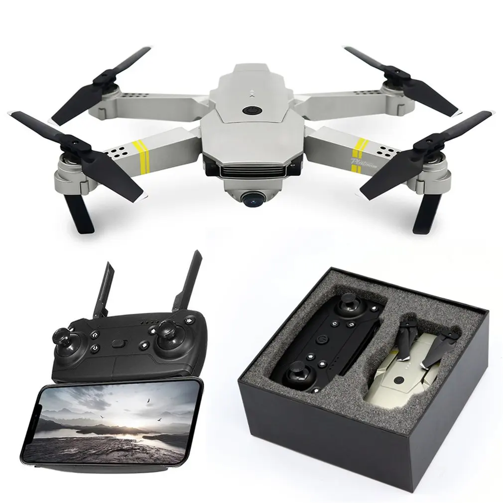 

Foldable RC Selfie Drone Quadcopter Aircraft UAV with 1080P WIFI FPV Camera Altitude Hold 360' Flips Headless Mode