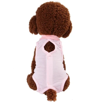 Pet sterilization surgery suit Summer Thin section Pet clothes dog cat Breathable fabric vest puppy kitten clothes pet supplies
Pet sterilization surgery suit Summer Thin section Pet clothes dog cat Breathable fabric vest puppy kitten clothes pet supplies