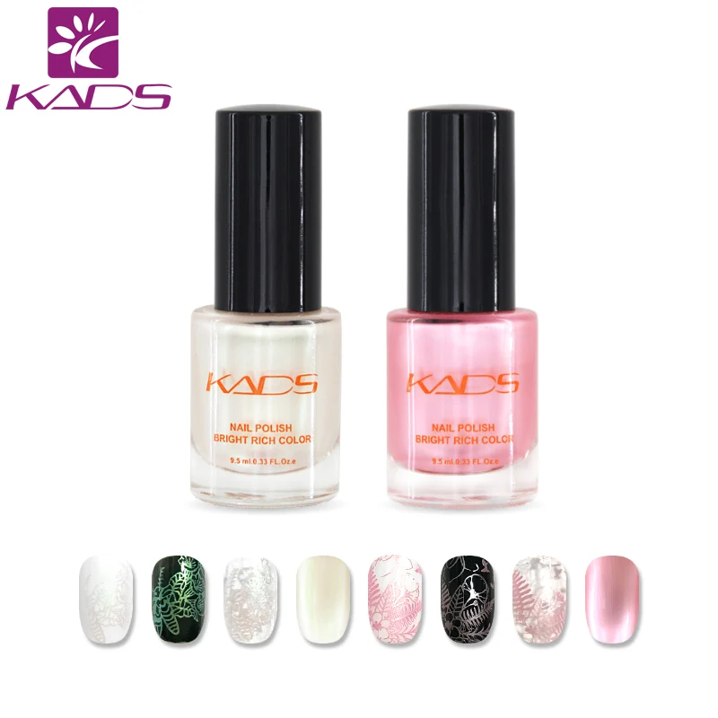 KADS 2pcs/set Pearl light nail stamping polish set special nail polish for stamping nail art template polish
KADS 2pcs/set Pearl light nail stamping polish set special nail polish for stamping nail art template polish