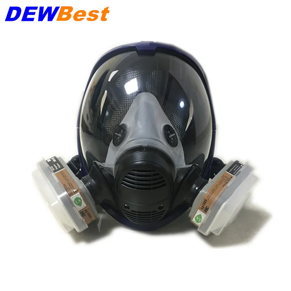 DEWBest 2 in 1 Function 6800 Full Face Respirator Silicone Full Face Gas Mask Facepiece Spraying Painting
DEWBest 2 in 1 Function 6800 Full Face Respirator Silicone Full Face Gas Mask Facepiece Spraying Painting