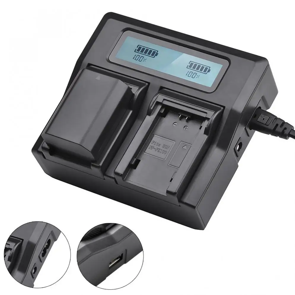 NP-FZ100 NP FZ100 Camera Charger Fast Quick Dual + USB Output for Sony Alpha 9R A9R 9S A9S A7RIII A7R3 7RM3 A7m3 BC-QZ1
NP-FZ100 NP FZ100 Camera Charger Fast Quick Dual + USB Output for Sony Alpha 9R A9R 9S A9S A7RIII A7R3 7RM3 A7m3 BC-QZ1