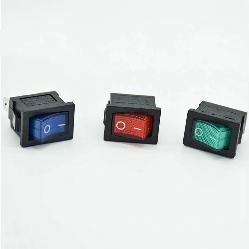 3pcs/lot 3 pin ON/OFF illuminated LED Rectangle Rocker Switch Car Dash Automotive 6A 250V/10A 125V KCD1
3pcs/lot 3 pin ON/OFF illuminated LED Rectangle Rocker Switch Car Dash Automotive 6A 250V/10A 125V KCD1