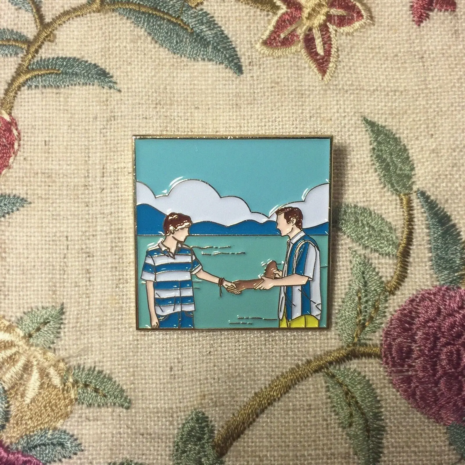 André Aciman Call Me by Your Name 2017 Movie Andre CMBYN Badge Pin Brooch Costume Cosplay Metal Logo
André Aciman Call Me by Your Name 2017 Movie Andre CMBYN Badge Pin Brooch Costume Cosplay Metal Logo