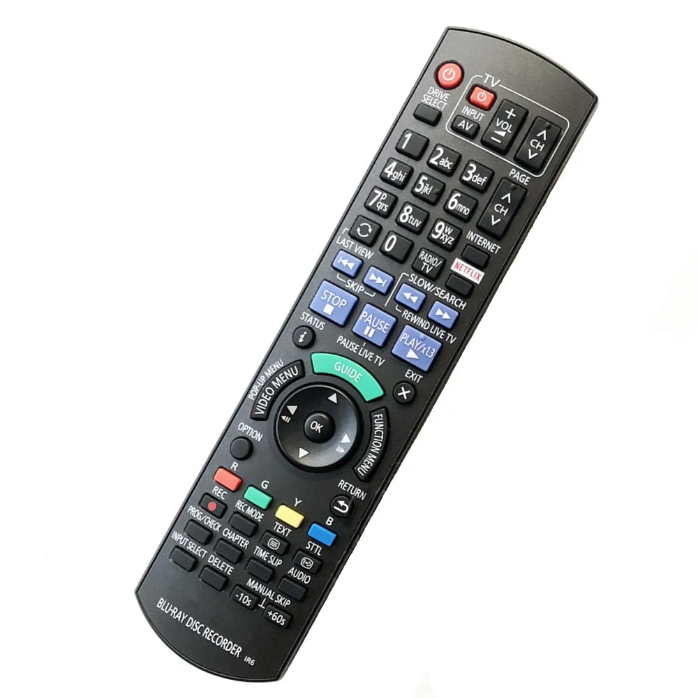 Новый пульт дистанционного управления для panasonic blu-ray dvd-плеер N2QAYB001039 N2QAYB001040