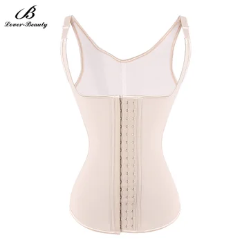 Lover Beauty Slimming Nude Waist Trainer And Latex Waist Cincher Tight Fit 5 Steel Boned Neoprene Underwear bodysuit Shapewear-B
Lover Beauty Slimming Nude Waist Trainer And Latex Waist Cincher Tight Fit 5 Steel Boned Neoprene Underwear bodysuit Shapewear-B