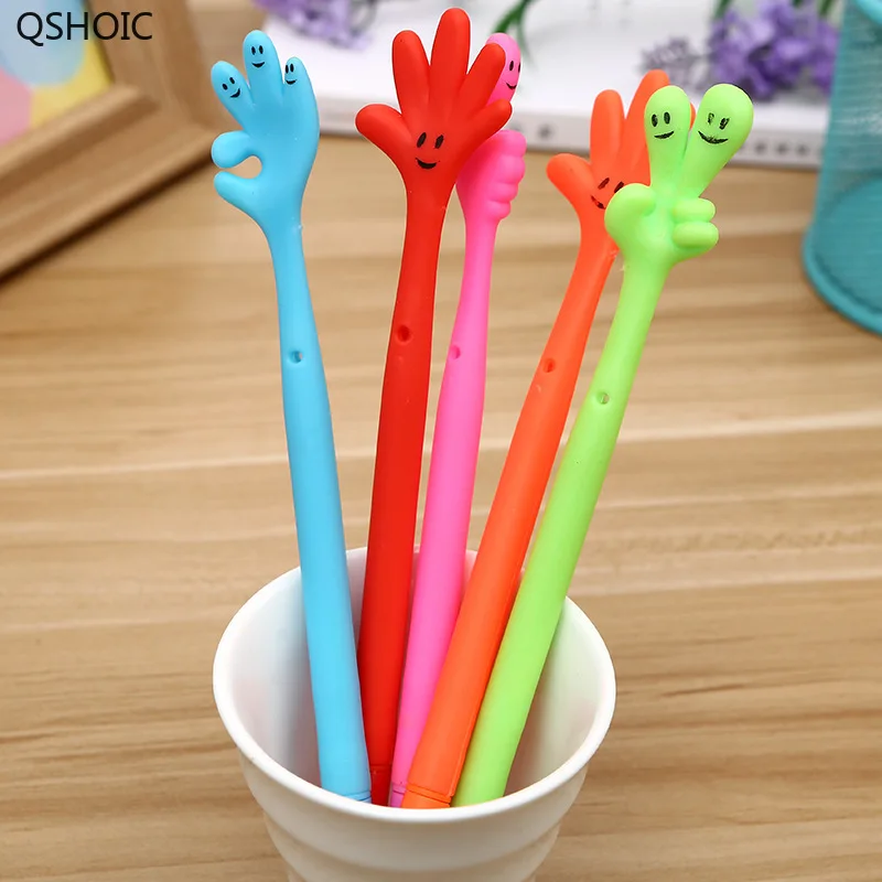 48pcs/lot Korean Creative Cute Funny Joking Finger Gel Pen Unisex Sign Pen Office School Stationery Promotion Gift Prize Pen
48pcs/lot Korean Creative Cute Funny Joking Finger Gel Pen Unisex Sign Pen Office School Stationery Promotion Gift Prize Pen