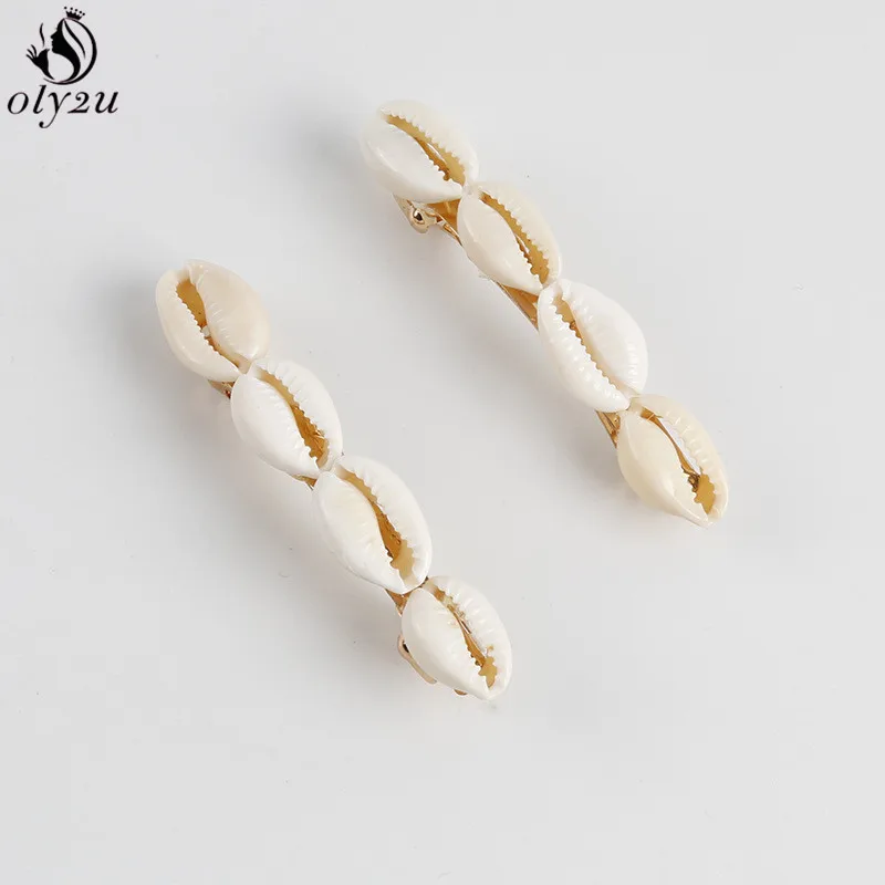 Oly2u Fashion Design Seashell Boho Jewelry Hair Pins Handmade Pearl Hair Clips for Women Hair Ornament Trendy Accessories
Oly2u Fashion Design Seashell Boho Jewelry Hair Pins Handmade Pearl Hair Clips for Women Hair Ornament Trendy Accessories