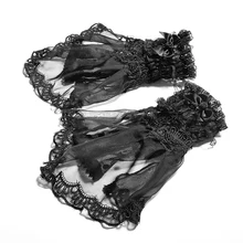 Punk Winter Lolita Accessories Lace Gloves Gothic Black Gloves With Bowknot Cute Women Arm Warmers Fingerless Mesh Gloves
Punk Winter Lolita Accessories Lace Gloves Gothic Black Gloves With Bowknot Cute Women Arm Warmers Fingerless Mesh Gloves