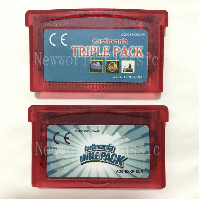 Castlevania Series Triple Pack Double Pack EUR Version for 32 Bit Video Game Cartridge Console Card Handheld Player
Castlevania Series Triple Pack Double Pack EUR Version for 32 Bit Video Game Cartridge Console Card Handheld Player