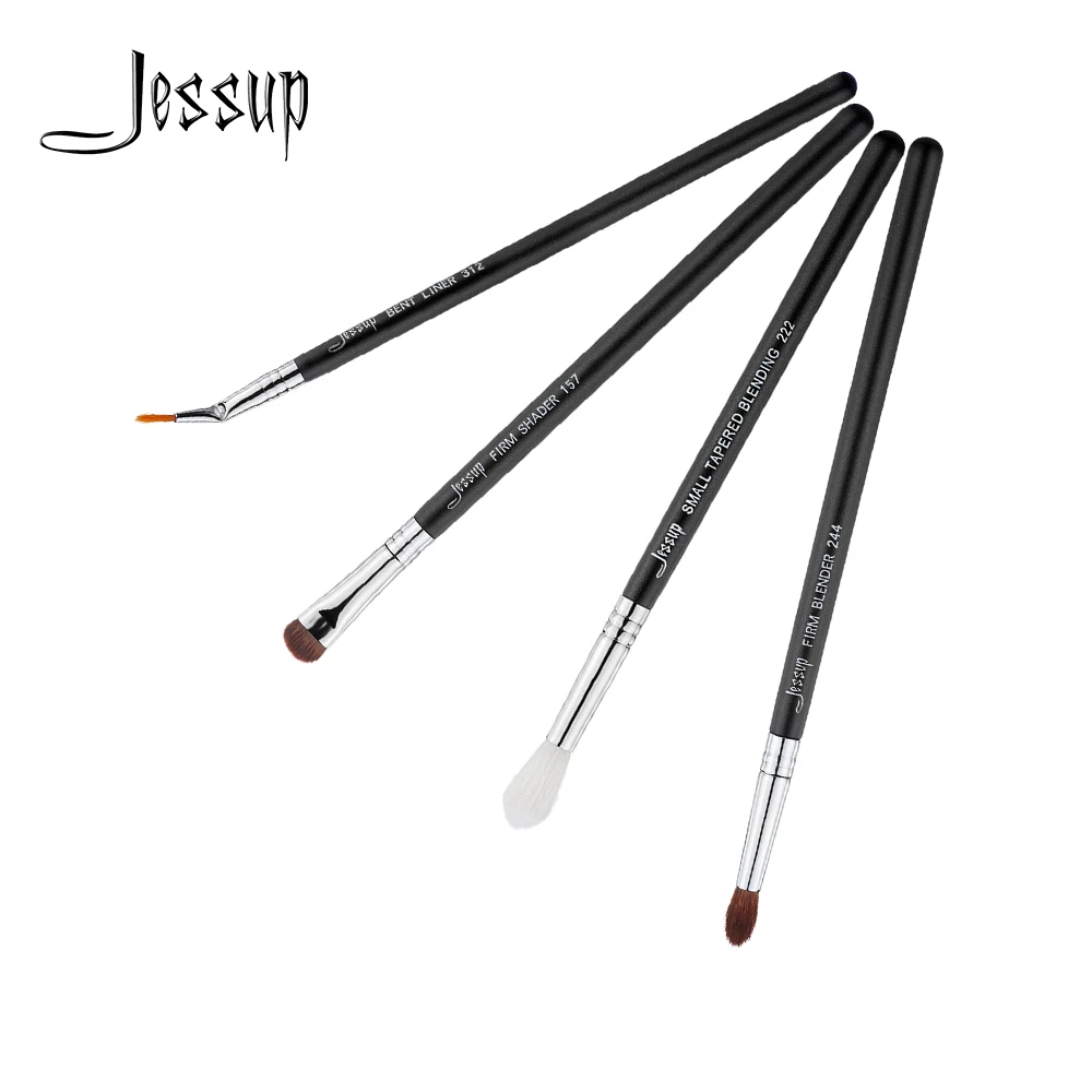 Jessup brushes 4pcs Makeup Brushes Set maquiagem profissional completa BENT LINER Tapered Blending SHADER Brush T308
Jessup brushes 4pcs Makeup Brushes Set maquiagem profissional completa BENT LINER Tapered Blending SHADER Brush T308