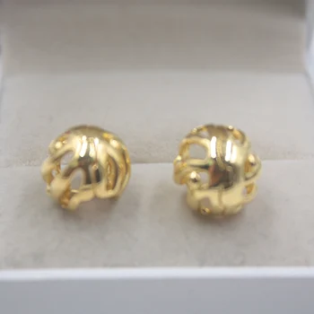 Real Sterling S925 Silver Earrings Round Yellow Hollow Ball For Women Ladies Girl 13*13mm Earrings Drop
Real Sterling S925 Silver Earrings Round Yellow Hollow Ball For Women Ladies Girl 13*13mm Earrings Drop